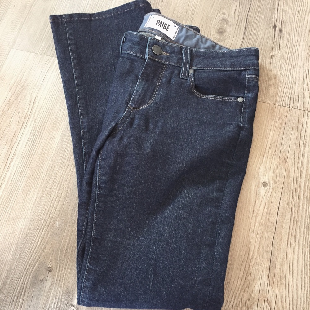 Paige Manhattan Slim Bootcut Jeans